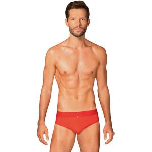 Obsessive Мъжки слипове в червен цвят bolderoeh-67027-czerwony - Червен, размер l/xl