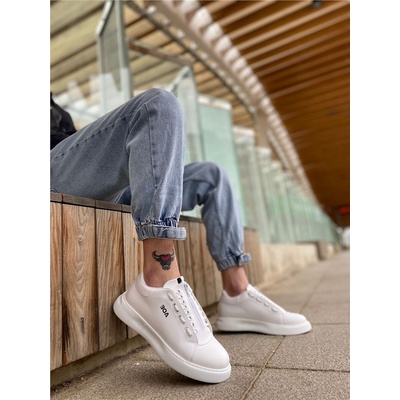 BOA Shoes Мъжки ежедневни обувки ba0330 - Бели #330803 (330803_Бяло)