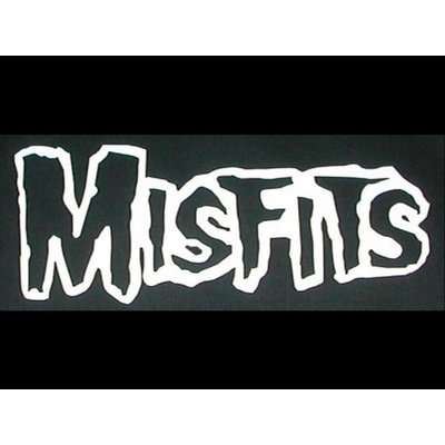 Zádovka MISFITS nápis nápis