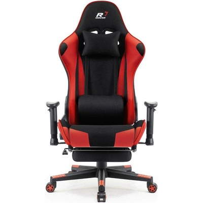 Sracer R7 s podnožkou nosnost 130 kg černá-červená