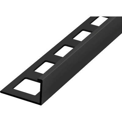 Acara ukončovacia lišta L čierna SP6/1 12,5mm 2,5m
