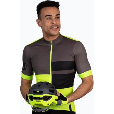 Endura FS260 Print Hi-Viz Yellow