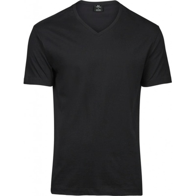Tee Jays soft tričko s V golierom čierne