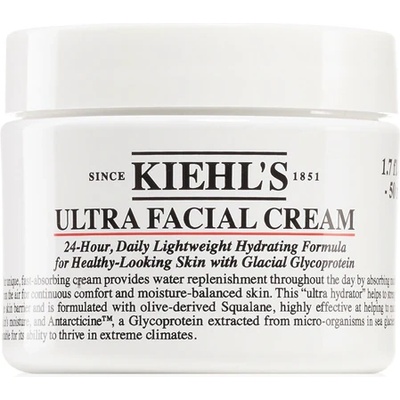 Kiehl's Ultra Facial Cream хидратиращ крем за лице 24 часа унисекс 50 мл