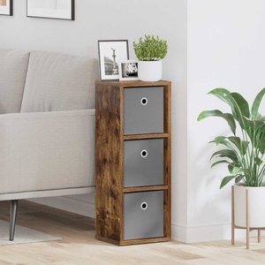 vidaXL Служебен шкаф с чекмедже Димян дъб 25, 5 x 22 x 69, 5 см (8000552)