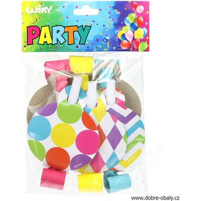 wiky Párty frkačky MIX 6 ks – Zbozi.Blesk.cz