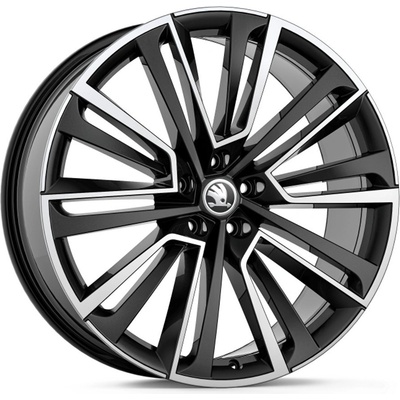 Škoda Aquarius 9x21 5x112 ET42 black