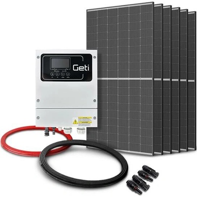 Geti ohrev vody GWH02D 2670Wp 6x PV TRINA