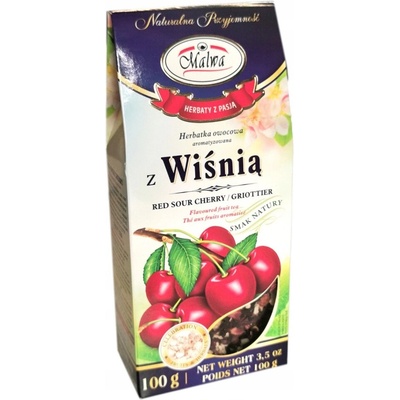 MALWA ČAJ BYLINKOVÝ NÁLEV SUŠENÝ VIŠŇOVÝ 100 G