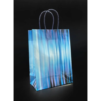 Image 1 of Подаръчна чанта " Синя " ленти