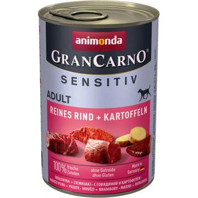 Animonda Gran Carno Sensitiv Adult hovězí s bramborami 400 g