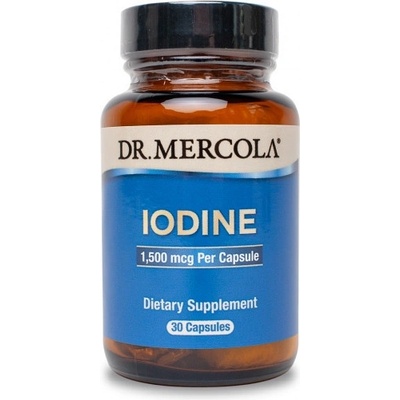 DR.MERCOLA Iodine Jod 1,5 mg 30 kapslí