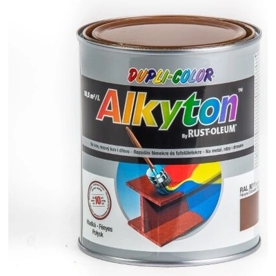 Alkyton 2v1 bez základu lesklá 0,75 l orechovo hnedá