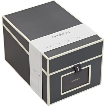 Semikolon Die Kante кутия за снимки и CD, тъмносива (370081)