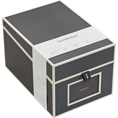Semikolon Die Kante кутия за снимки и CD, тъмносива (370081)