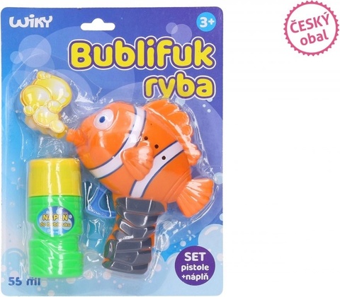 Bublifuk ryba set 55 ml