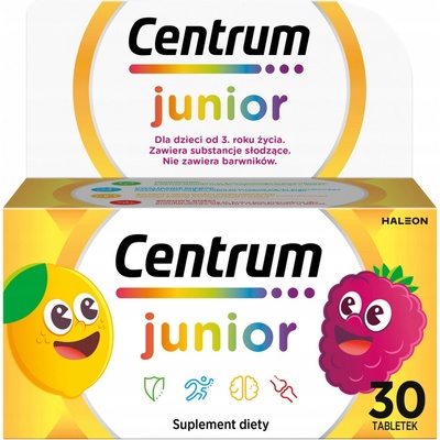Centrum Junior vitamíny a minerály pre deti 30 tabliet na cmúľanie