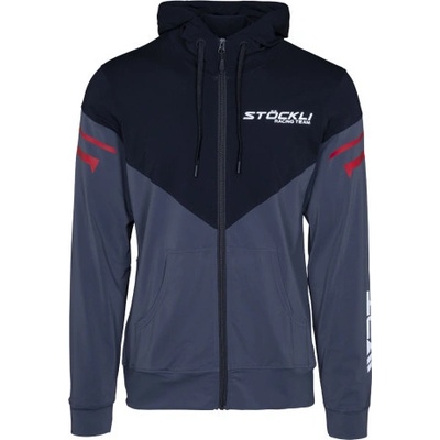 Stöckli HOODY JACKET FULLZIP WRT tmavo šedá
