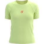 Compressport Дамска тениска Compressport Women's Trail Racing S/S T-Shirt Running shirt - Shadow Lime (916-3352-0212)