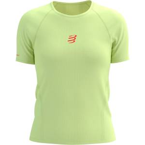 Compressport Дамска тениска Compressport Women's Trail Racing S/S T-Shirt Running shirt - Shadow Lime (916-3352-0212)