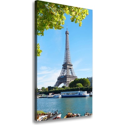 Vertikálny foto obraz na plátne Eiffelová veža Paríž 50x100 cm