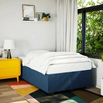 vidaXL 11461.3284463 Rám postele bez matrací modrá textil