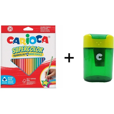 Carioca sviečkové pastelky 24 ks