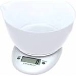 Platinet kitchen scale white with bowl 43147