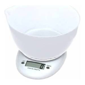 Platinet kitchen scale white with bowl 43147