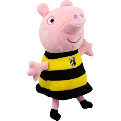 TM Toys PEPPA Pig ECO Peppa včelkové šaty 20 cm