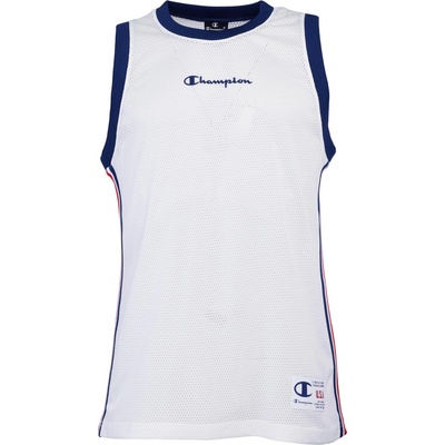 Champion DIVISION 1 TANK TOP biela tmavo modrá