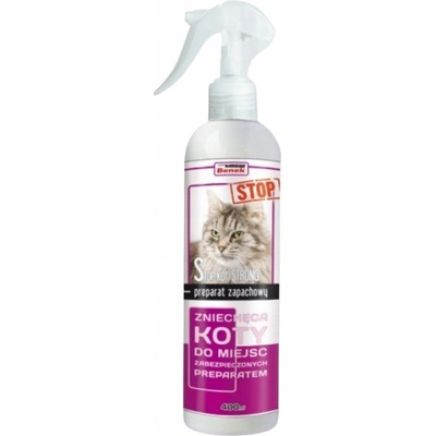 Super Benek Stop Cat Strong Spray odpuzovač koček 400 ml