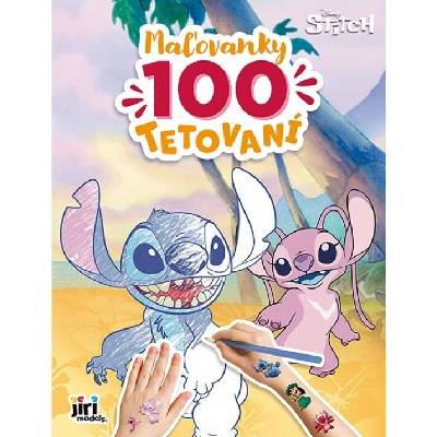 Jiří Models Omalovánky a 100 tetování Lilo & Stitch