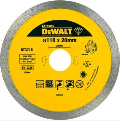 DeWALT Diamantový kotúč na rezanie 111 mm x 20 mm