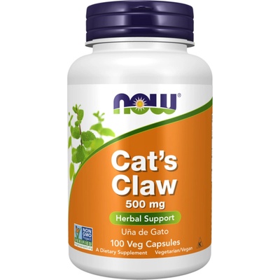 Now Foods cats claw 500 mg 100 vegetariánskych kapsúl