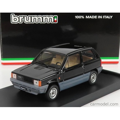 Panda Brumm Fiat 45 1980 Nero Luxor Černá 1:43