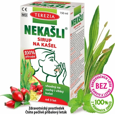 Terezia Company Nekašli přírodní bylinný sirup 150 ml