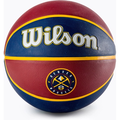 Wilson Баскетболна топка Wilson NBA Team Tribute Denver Nuggets, тъмносиня WTB1300XBDEN