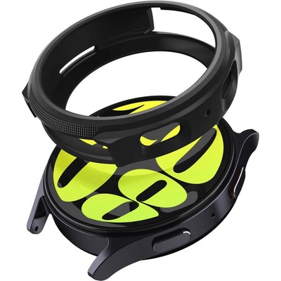 Spigen Качествен силиконов (TPU) кейс за Samsung Galaxy Watch 7 40мм - Spigen Liquid Air Case (черен) (ACS07899)