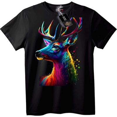 NOONEBRAND Тениска Дъгов Елен - M, Black