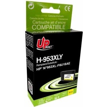 Compatible Мастилница UPRINT F6U18AE, HP 953XL, OfficeJet Pro 8210/8710/7720, 25 ml, Yellow (7149)