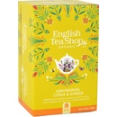 Čaje English Tea Shop Bio čaj CITRONOVÁ TRÁVA ZÁZVOR A CITRUSY 20 sáčků