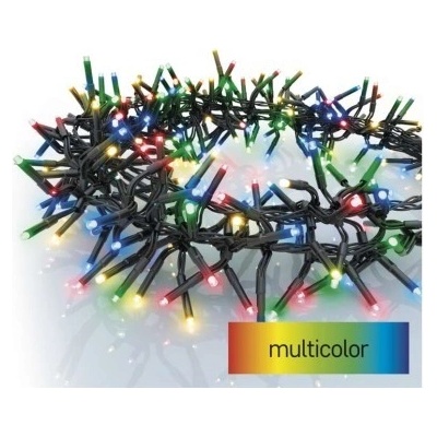 EMOS LED vianočná reťaz ježko 7,2 m vonkajšia aj vnútorná multicolor programy RGB