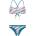 Protest Kirkley Bralette bikini - Multicolor (Raku Blue)