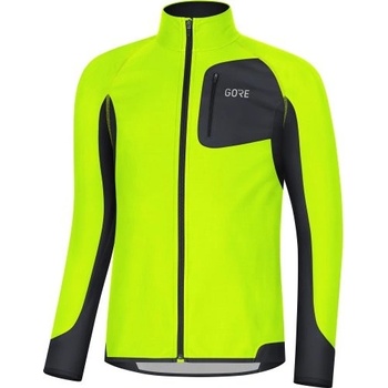 GORE R3 Partial Windstopper Shirt men neon