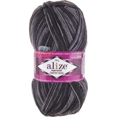 Alize Příze Superwash Comfort Socks Varianta: 7676