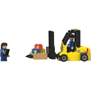 Playtive Clippys Stavebnice S (vysokozdvižný vozík Lidl)