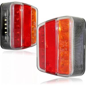  Комплект led Стопове 12v 24v Волта бус камион ТИР ремарке