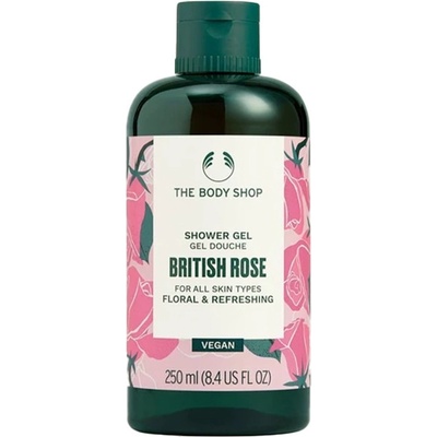 The Body Shop British Rose sprchový gél 250 ml
