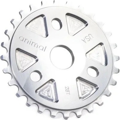 Animal Bikes Prevodník BMX ANIMAL OG - Strieborná, 25T